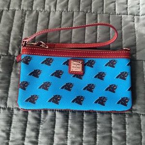 Dooney & Bourke Carolina Panthers clutch